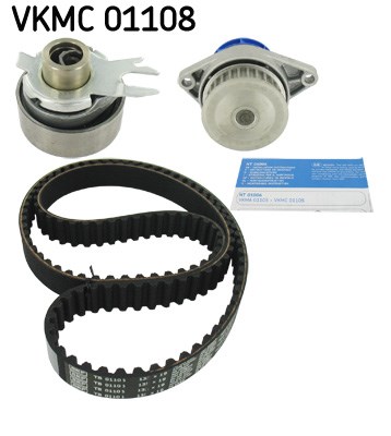 Water Pump & Timing Belt Kit skf VKMC01108
