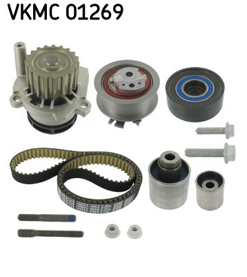 Water Pump & Timing Belt Set skf VKMC01269
