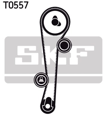 Timing Belt Kit skf VKMA95632 2