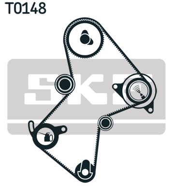 Timing Belt Kit skf VKMA06125 2