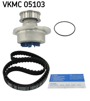 Water Pump & Timing Belt Kit skf VKMC05103