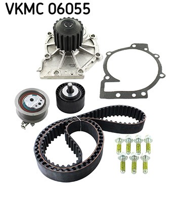 Water Pump & Timing Belt Kit skf VKMC06055