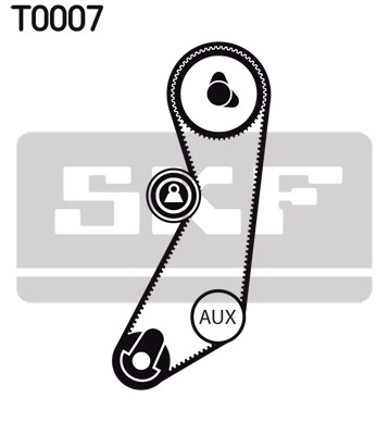 Timing Belt Kit skf VKMA06300 2