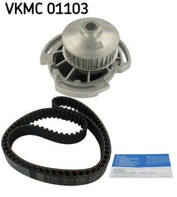 Water Pump & Timing Belt Kit skf VKMC01103