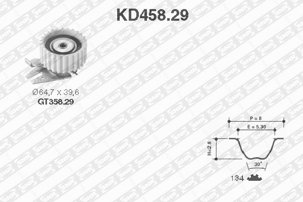 Timing Belt Kit SNR KD45829