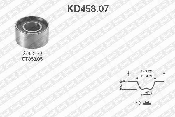 Timing Belt Kit SNR KD45807