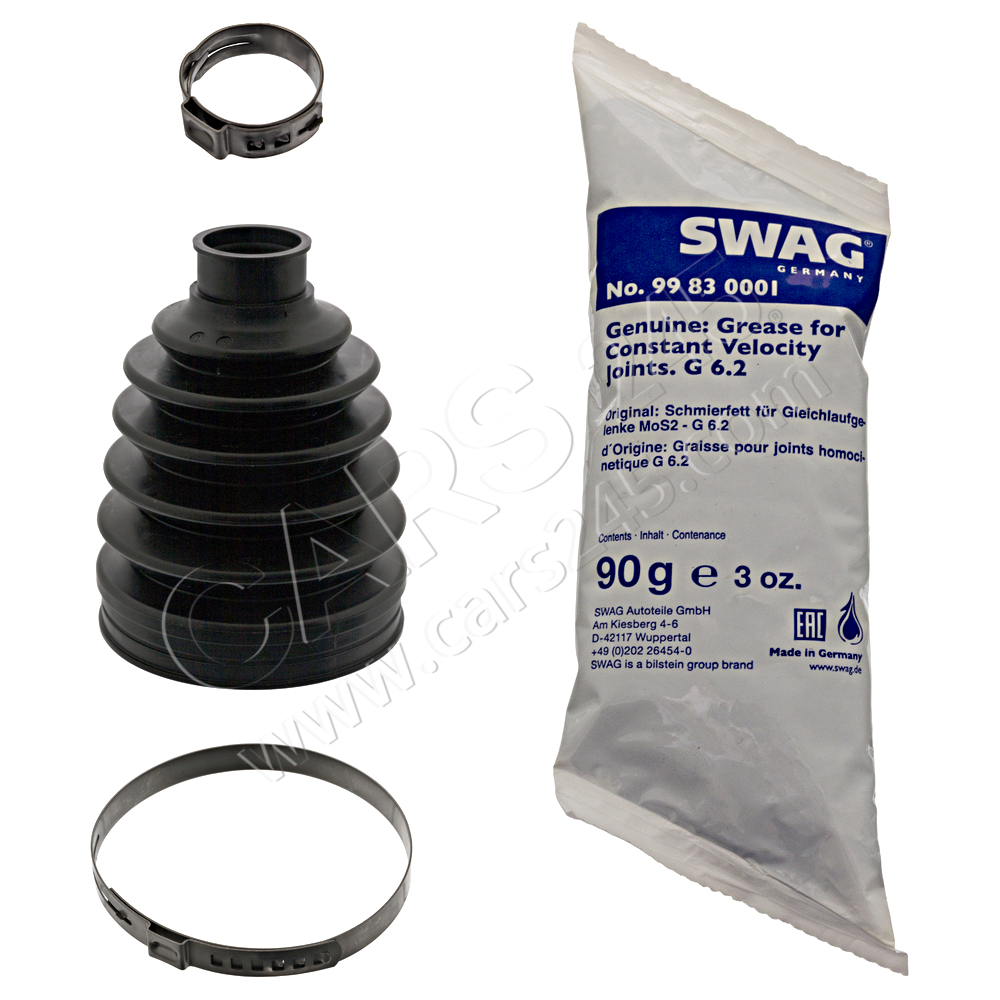 Bellow Kit, drive shaft SWAG 60948809