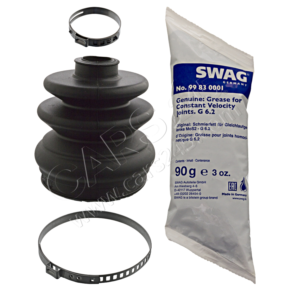 Bellow Kit, drive shaft SWAG 82918771