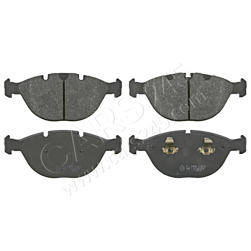 Brake Pad Set, disc brake SWAG 20916501