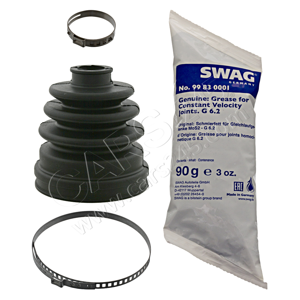 Bellow Kit, drive shaft SWAG 82918775