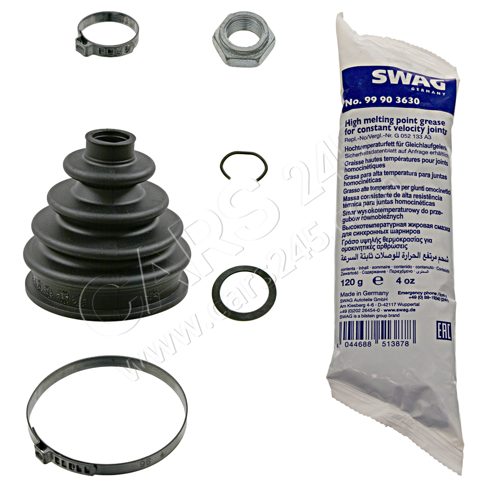 Bellow Kit, drive shaft SWAG 30830004