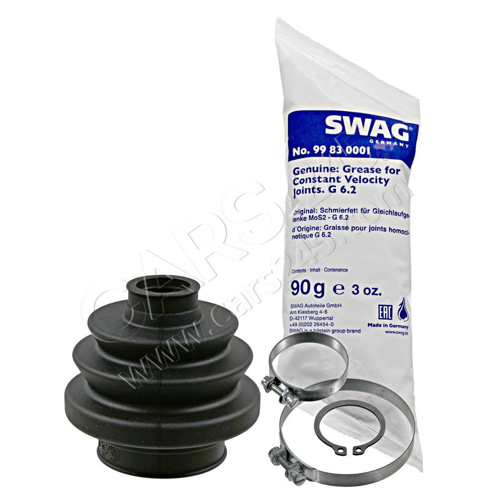 Bellow Kit, drive shaft SWAG 20904429