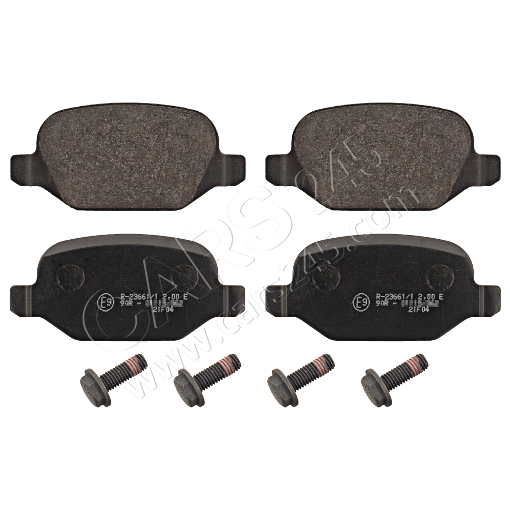 Brake Pad Set, disc brake SWAG 74916853