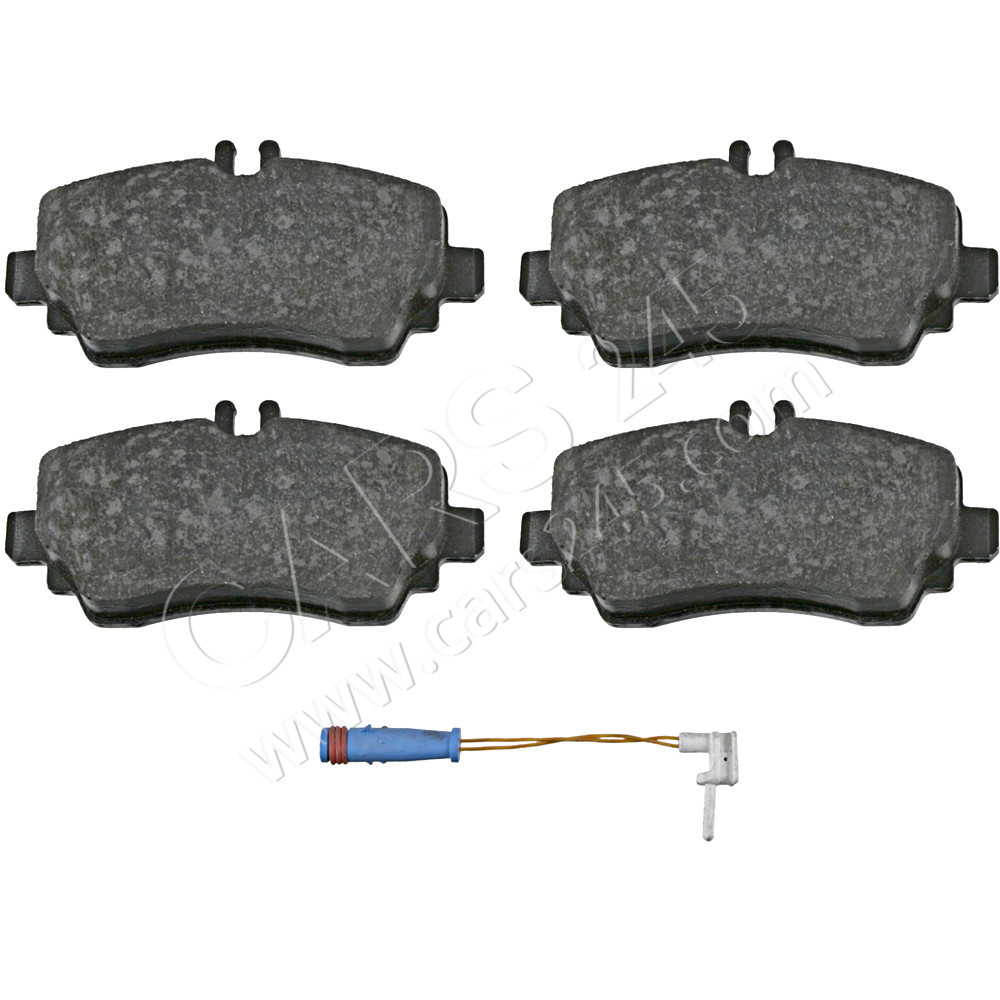 Brake Pad Set, disc brake SWAG 10916439