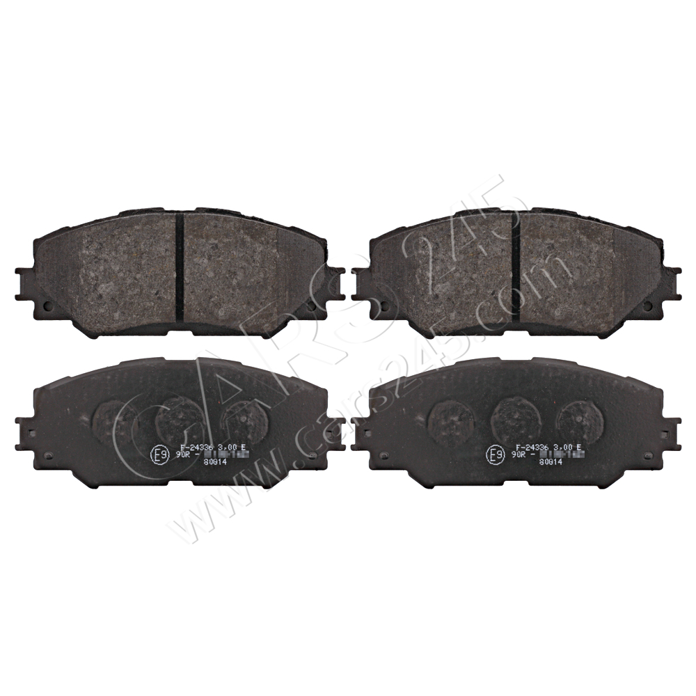 Brake Pad Set, disc brake SWAG 81916650