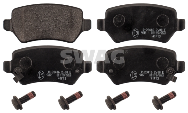 Brake Pad Set, disc brake SWAG 40116153
