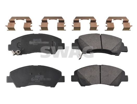 Brake Pad Set, disc brake SWAG 33107143