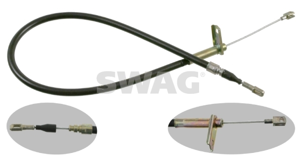 Cable, parking brake SWAG 10919957