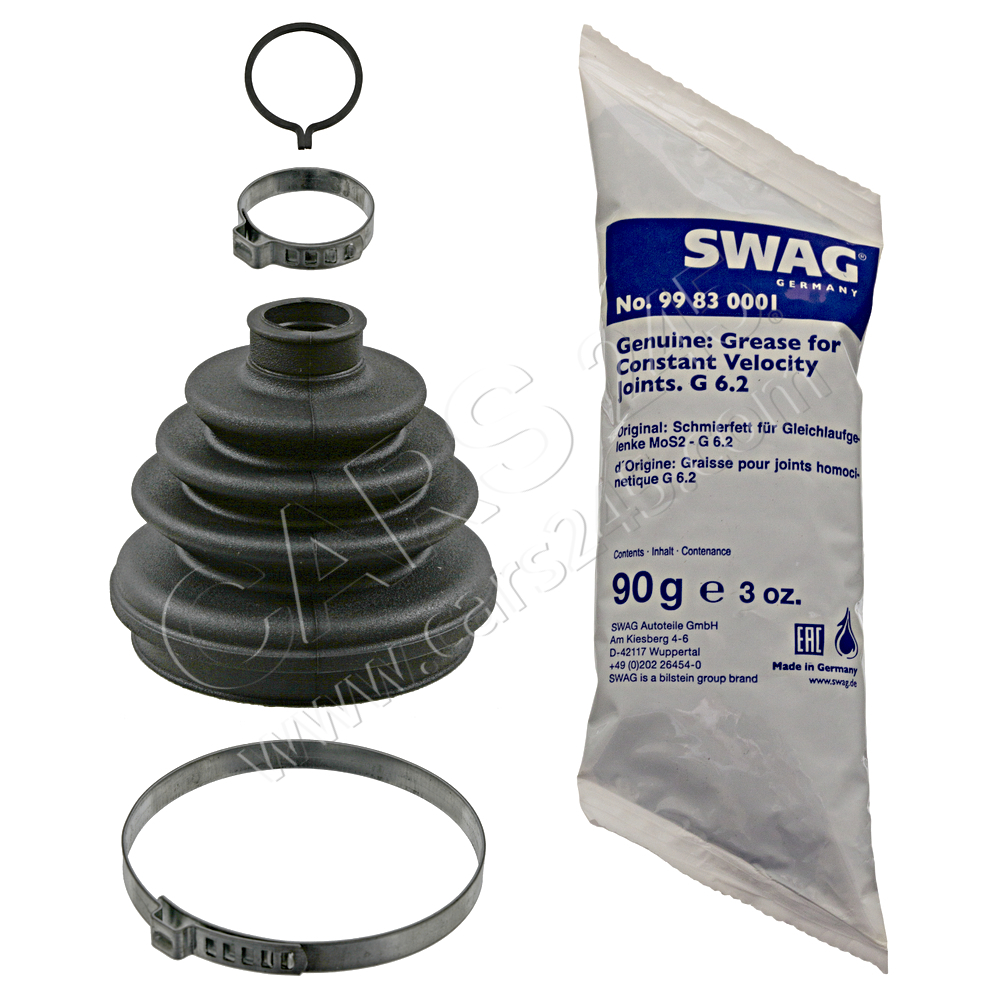 Bellow Kit, drive shaft SWAG 40830002