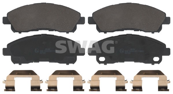 Brake Pad Set, disc brake SWAG 33106536
