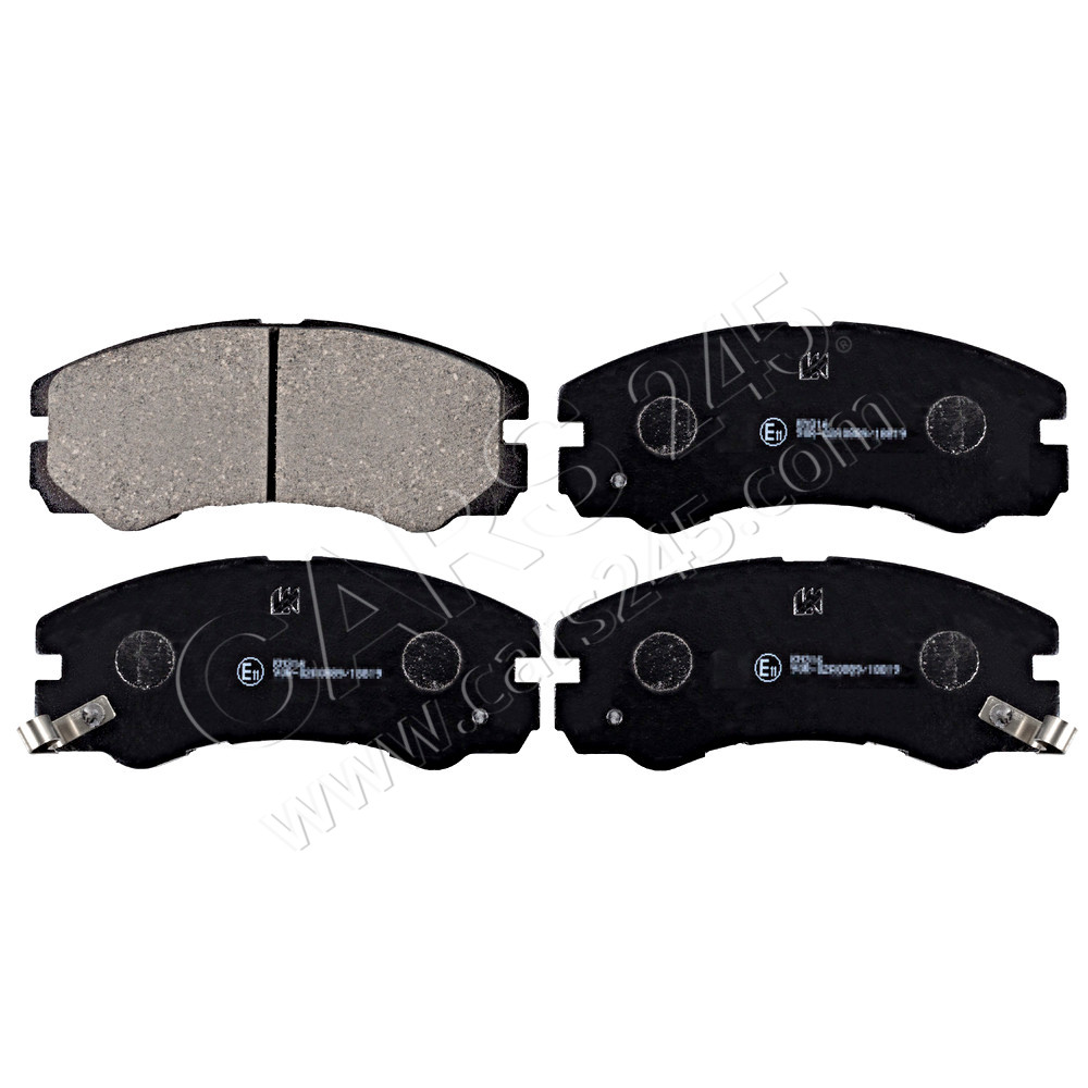 Brake Pad Set, disc brake SWAG 40116157