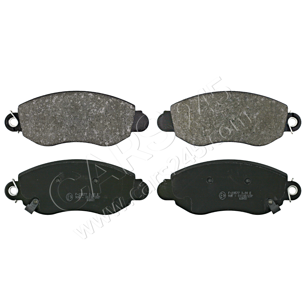 Brake Pad Set, disc brake SWAG 50916425