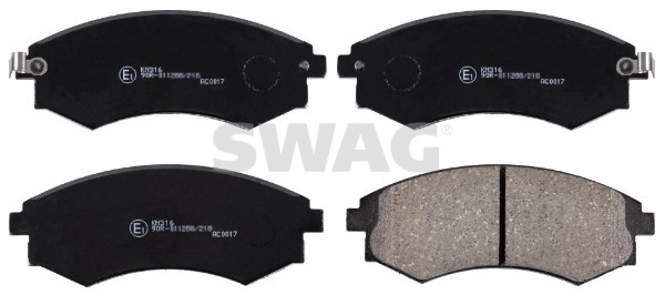 Brake Pad Set, disc brake SWAG 33105121