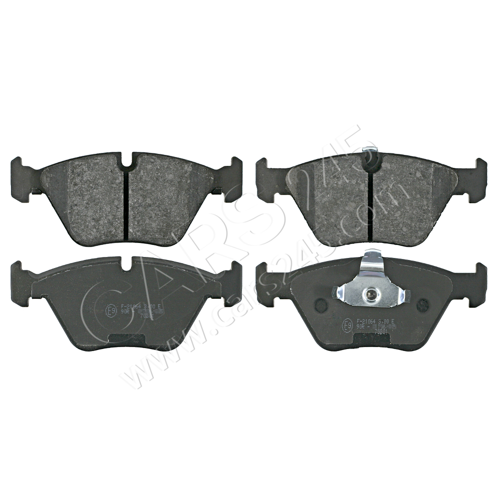 Brake Pad Set, disc brake SWAG 20916349