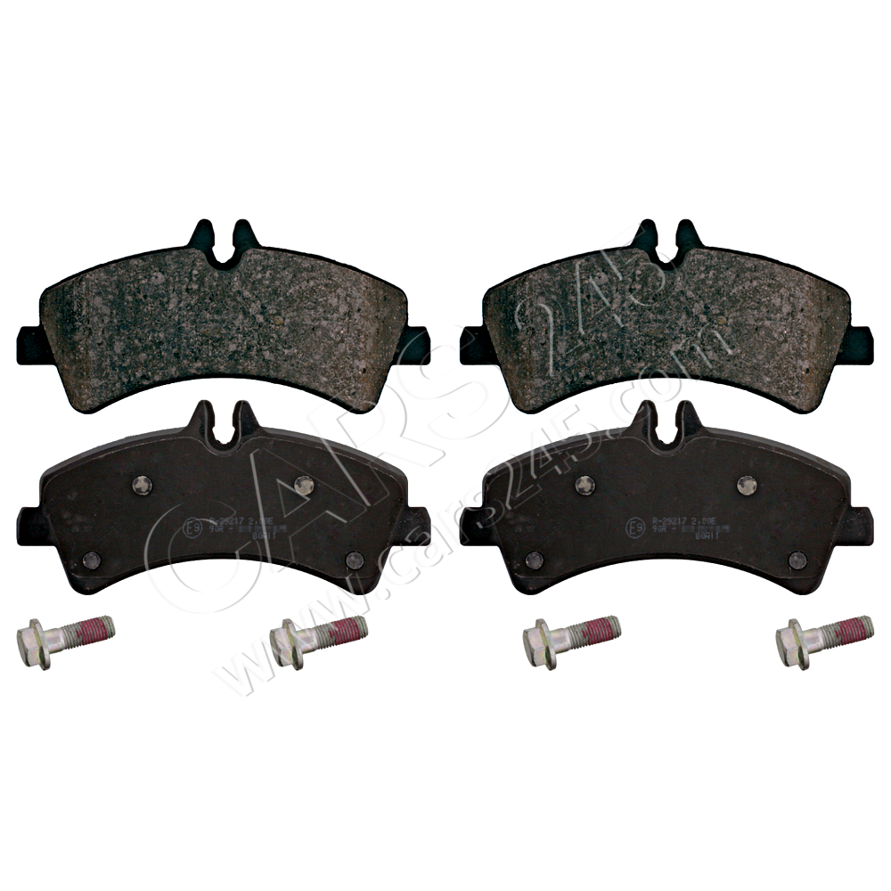Brake Pad Set, disc brake SWAG 10916709