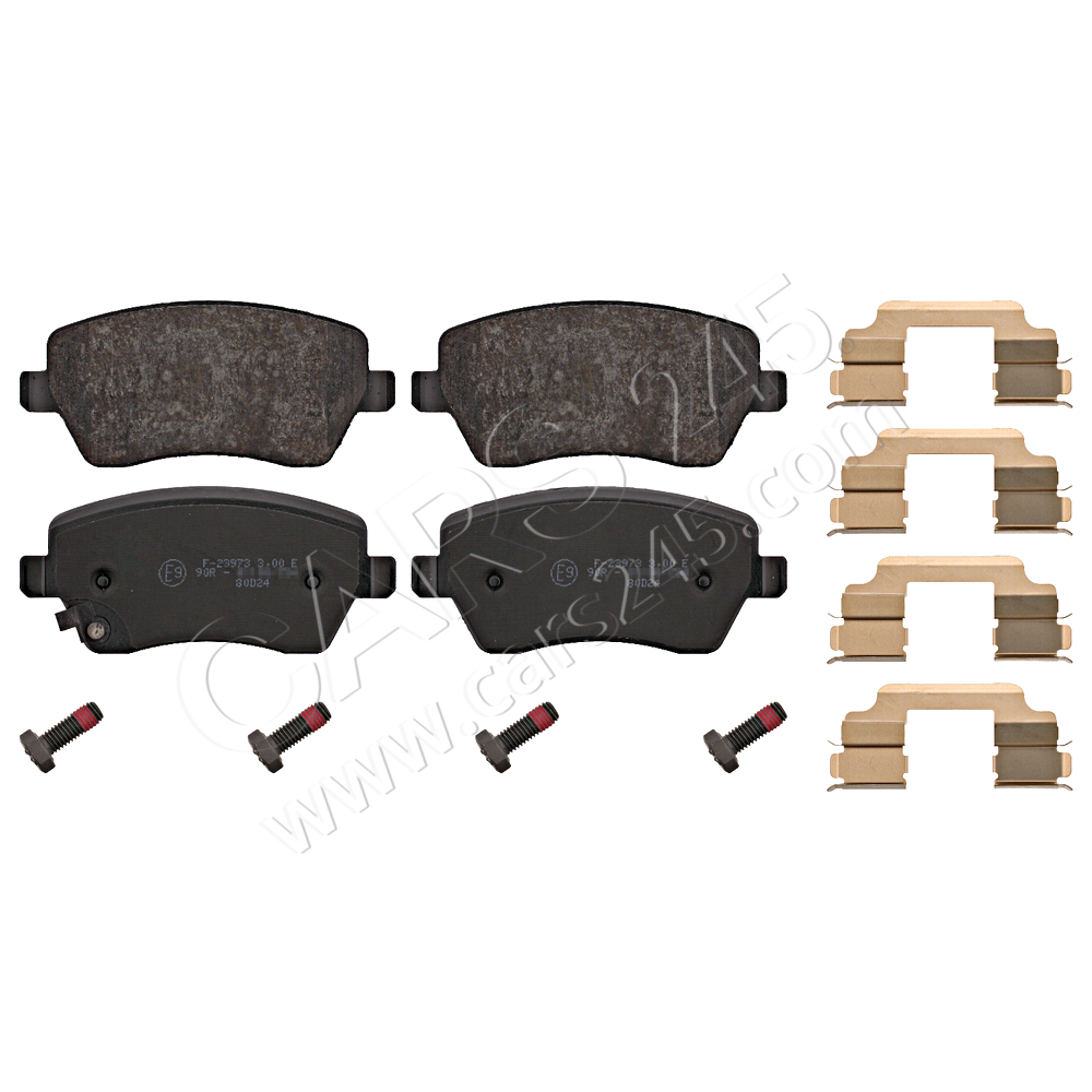 Brake Pad Set, disc brake SWAG 84916649