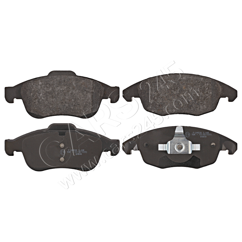 Brake Pad Set, disc brake SWAG 64916713