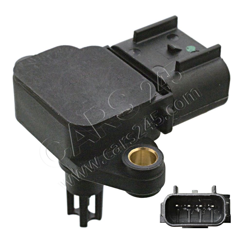 Sensor, intake manifold pressure SWAG 50106026