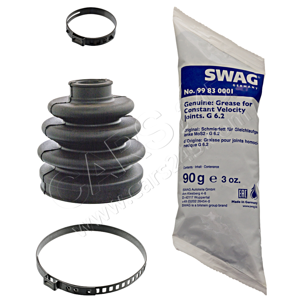 Bellow Kit, drive shaft SWAG 82917084