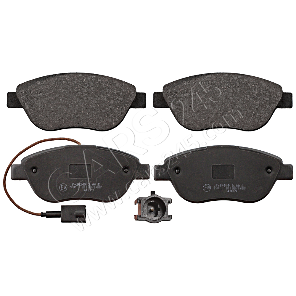 Brake Pad Set, disc brake SWAG 70116054