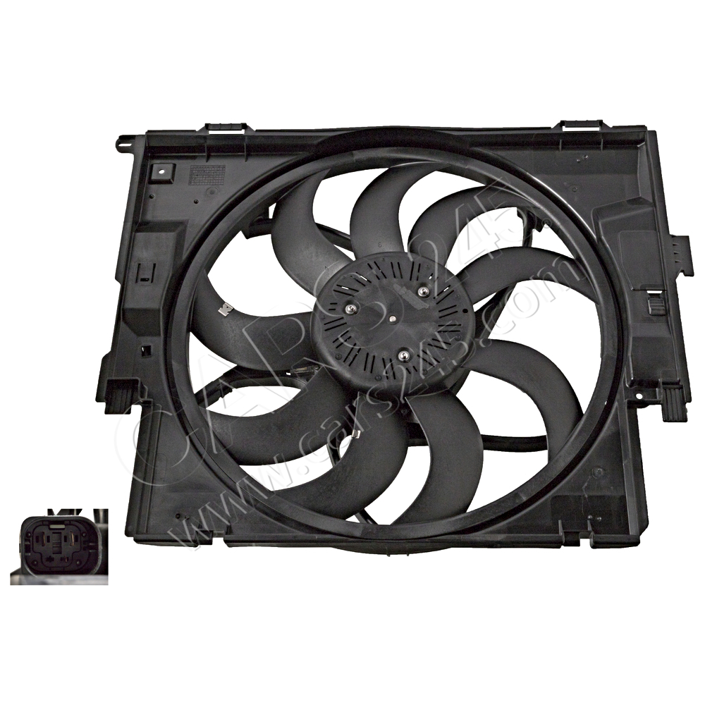 Fan, engine cooling SWAG 20103409