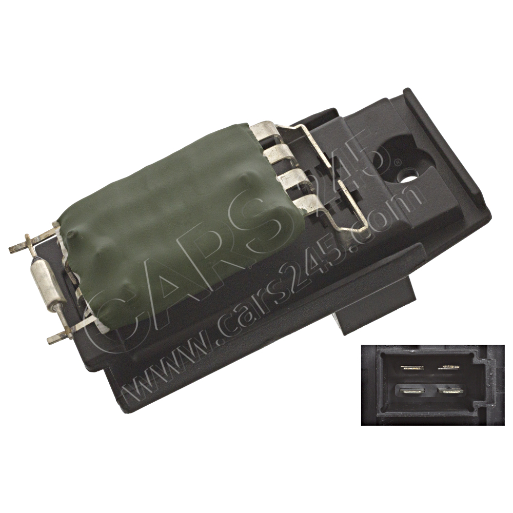 Resistor, interior blower SWAG 50945415
