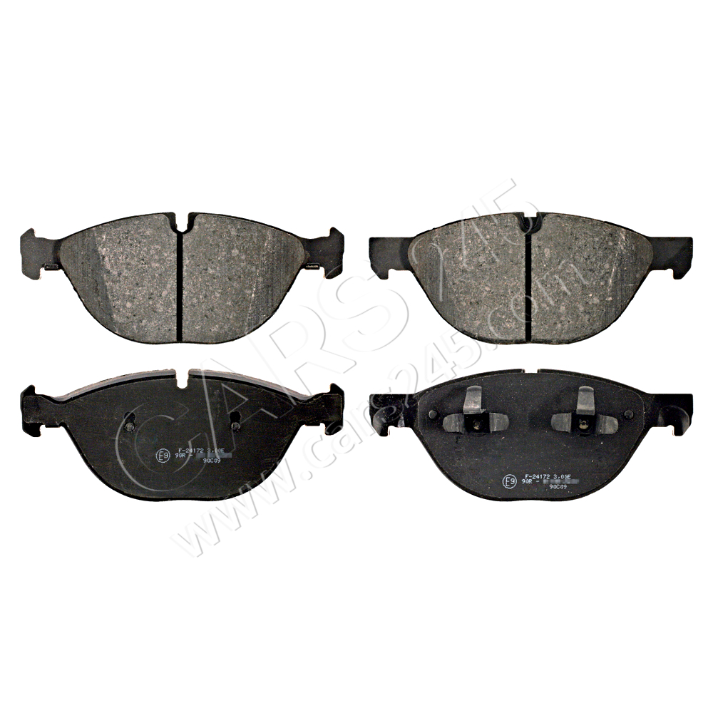Brake Pad Set, disc brake SWAG 20916730