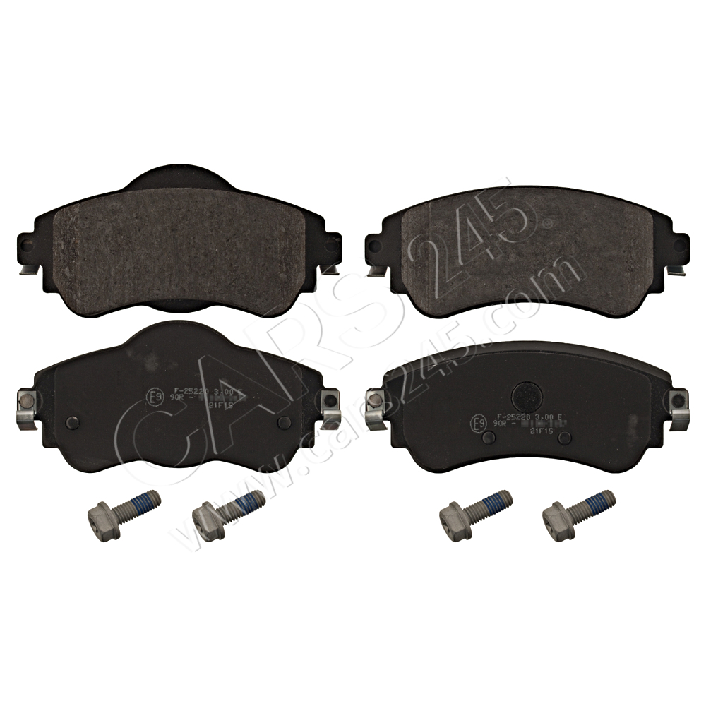 Brake Pad Set, disc brake SWAG 64916866