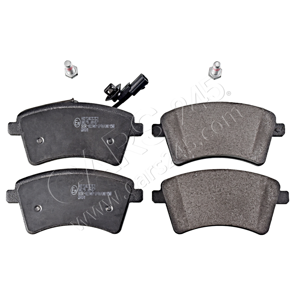Brake Pad Set, disc brake SWAG 60116200