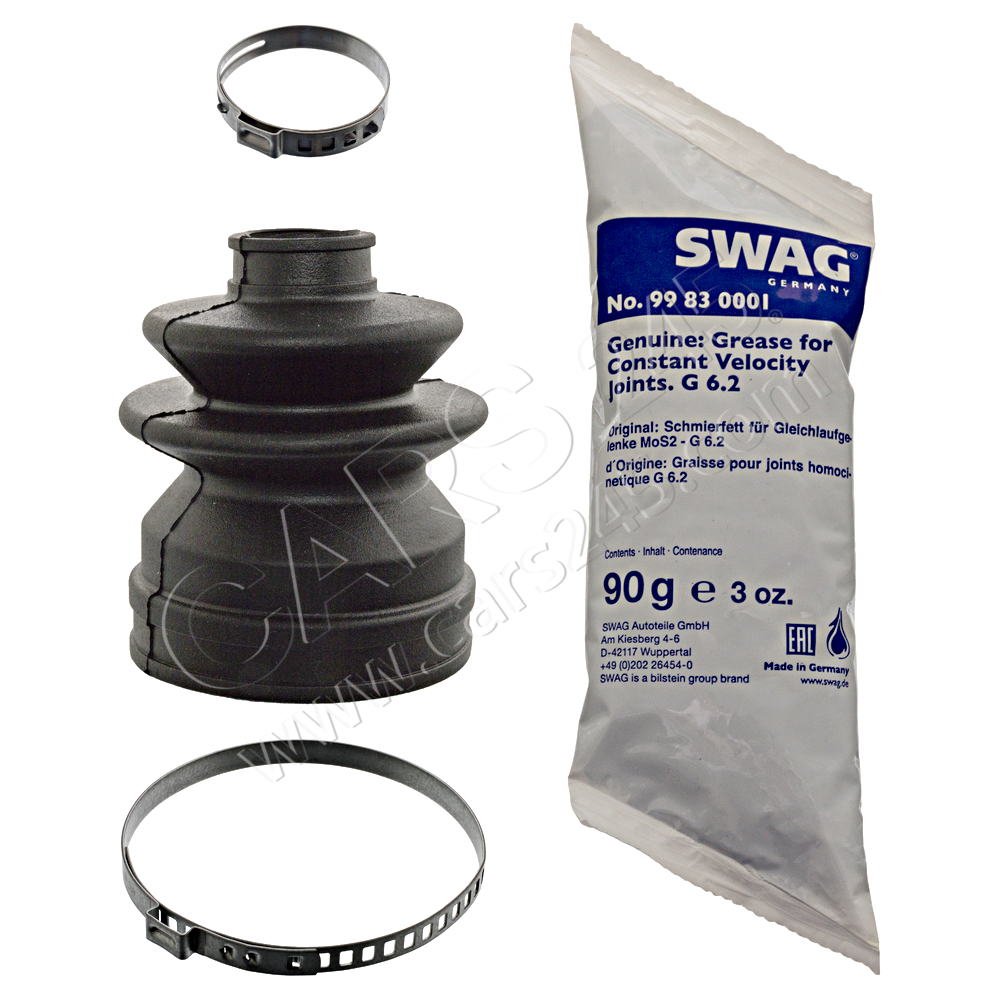 Bellow Kit, drive shaft SWAG 82918773