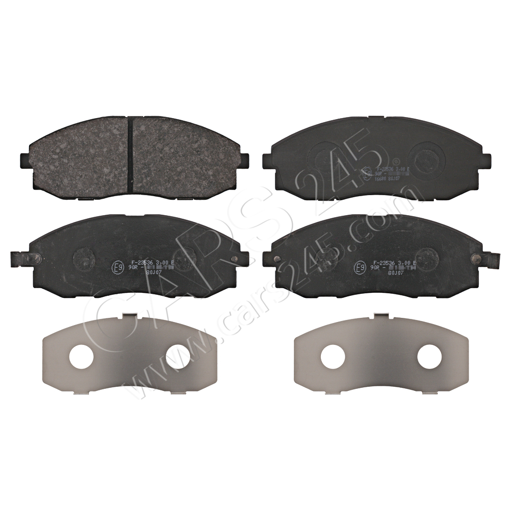 Brake Pad Set, disc brake SWAG 90916680