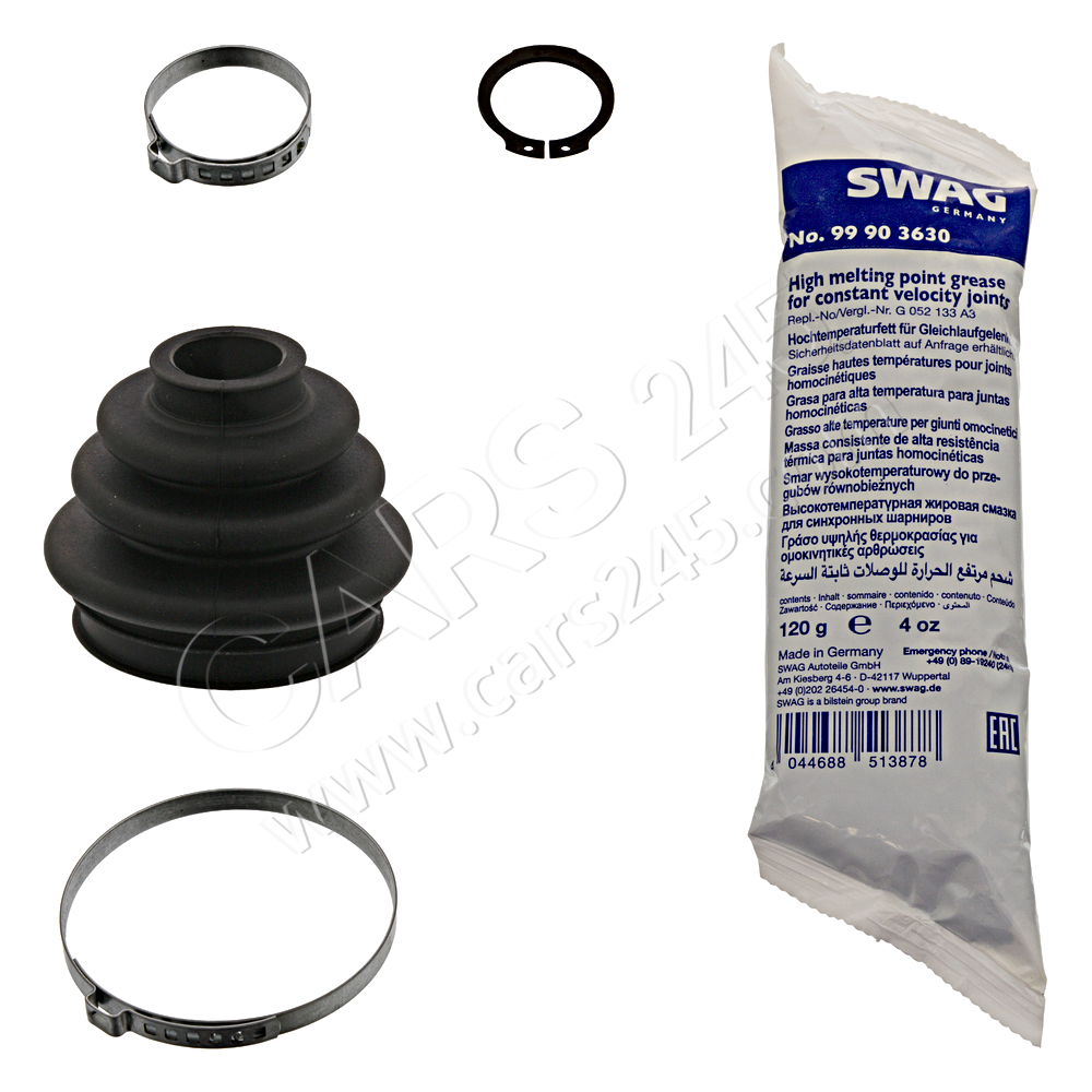 Bellow Kit, drive shaft SWAG 20936560
