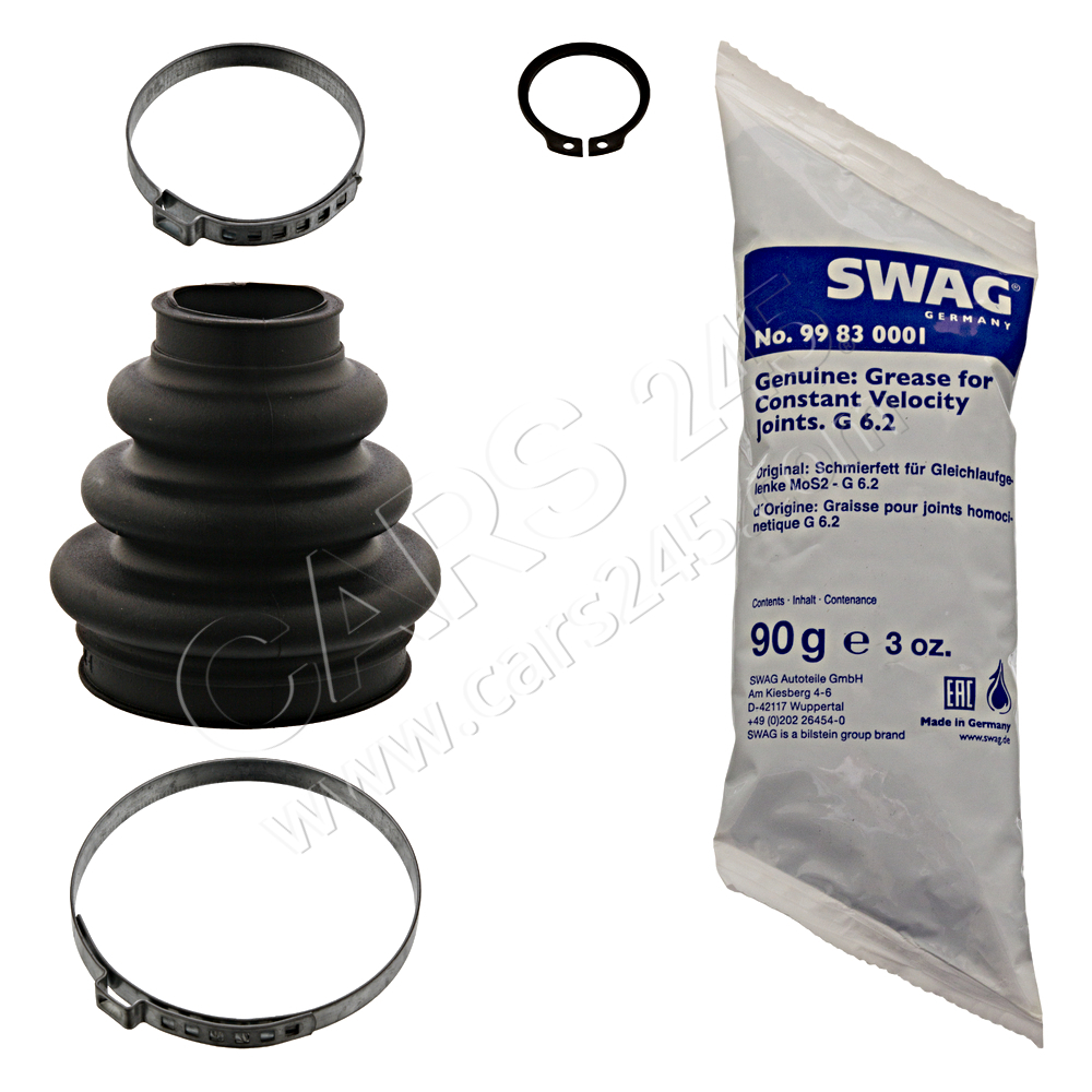 Bellow Kit, drive shaft SWAG 20937136