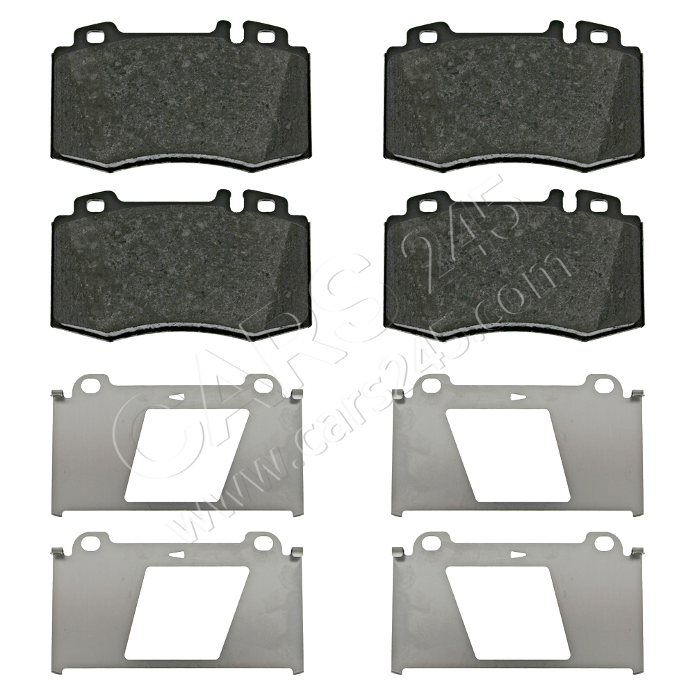 Brake Pad Set, disc brake SWAG 10916481