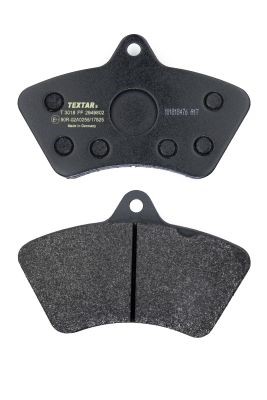 Brake Pad Set, disc brake TEXTAR 2949802