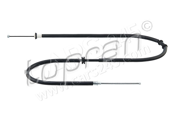 Cable Pull, parking brake TOPRAN 723591