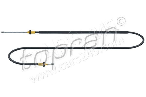 Cable Pull, parking brake TOPRAN 701502