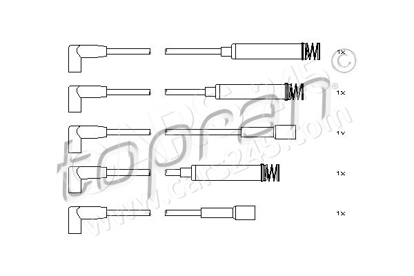 Ignition Cable Kit TOPRAN 202514