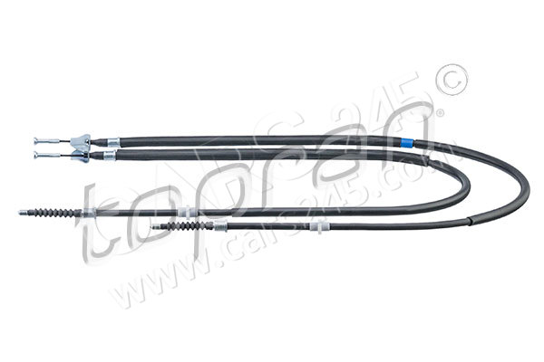 Cable Pull, parking brake TOPRAN 207373
