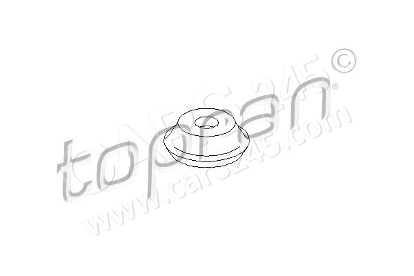 Mounting, shock absorber TOPRAN 107658